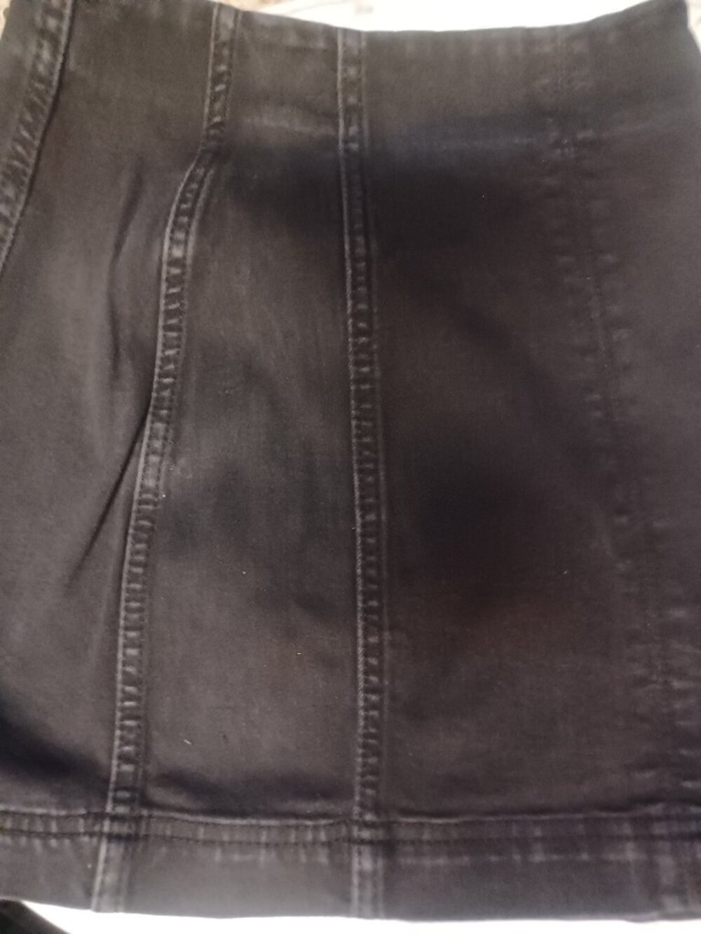 Wild Fable Junior Women's Short Black Denim Skirt Size 00